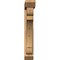 Ekena Millwork Olympic Slat Rough Sawn Bracket w/ Offset Brace, Western Red Cedar, 6"W x 30"D x 38"H BKT0604X30X38OLY06RWR - alternate 2